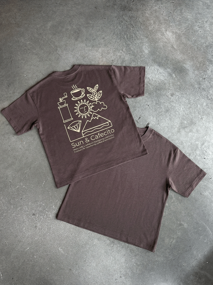 T-Shirt Alma Café (Marron)