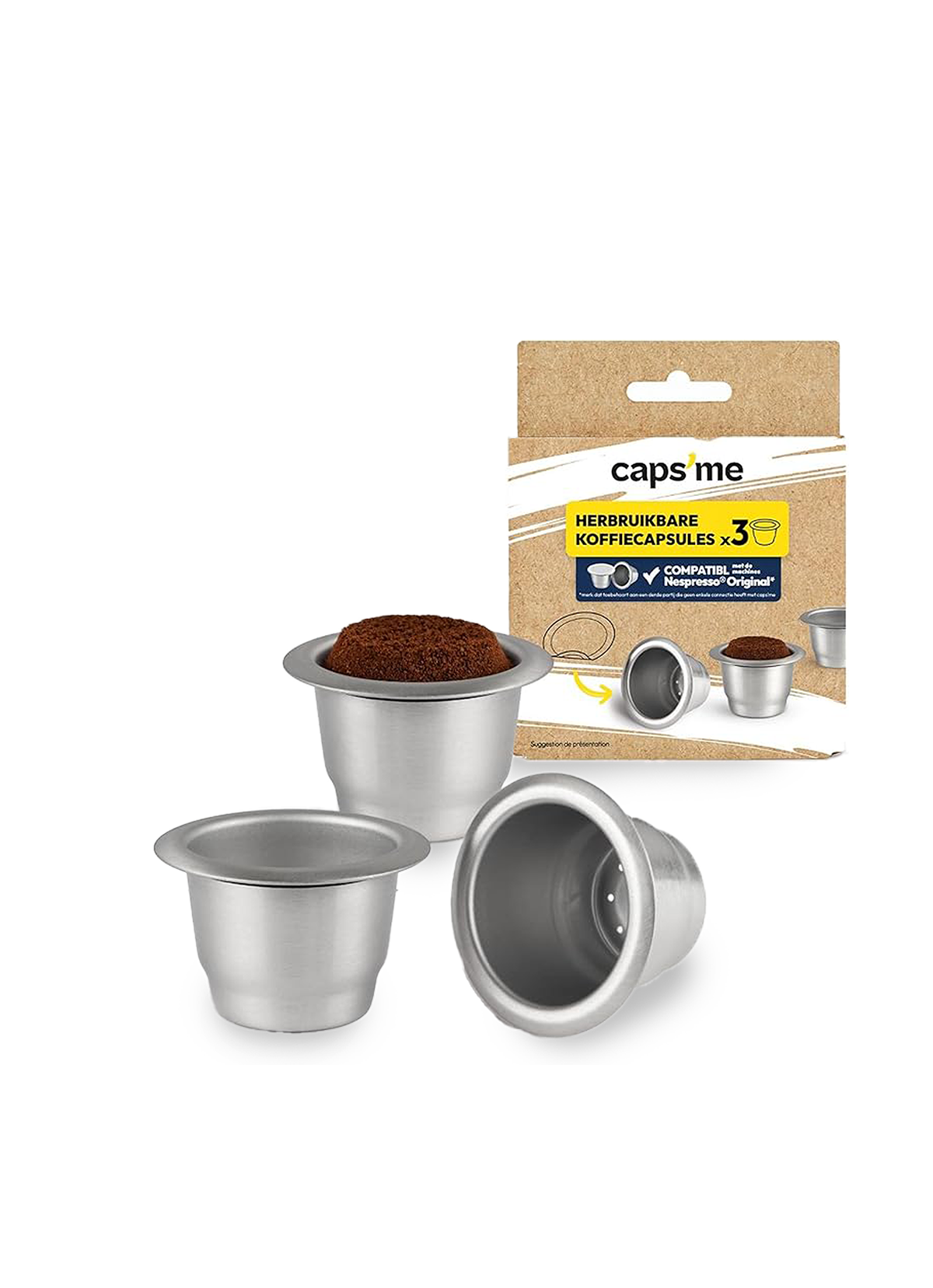 Reusable "Nespresso" compatible cups