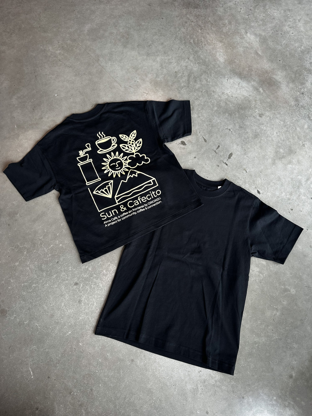 T-Shirt Alma Café (Noir)