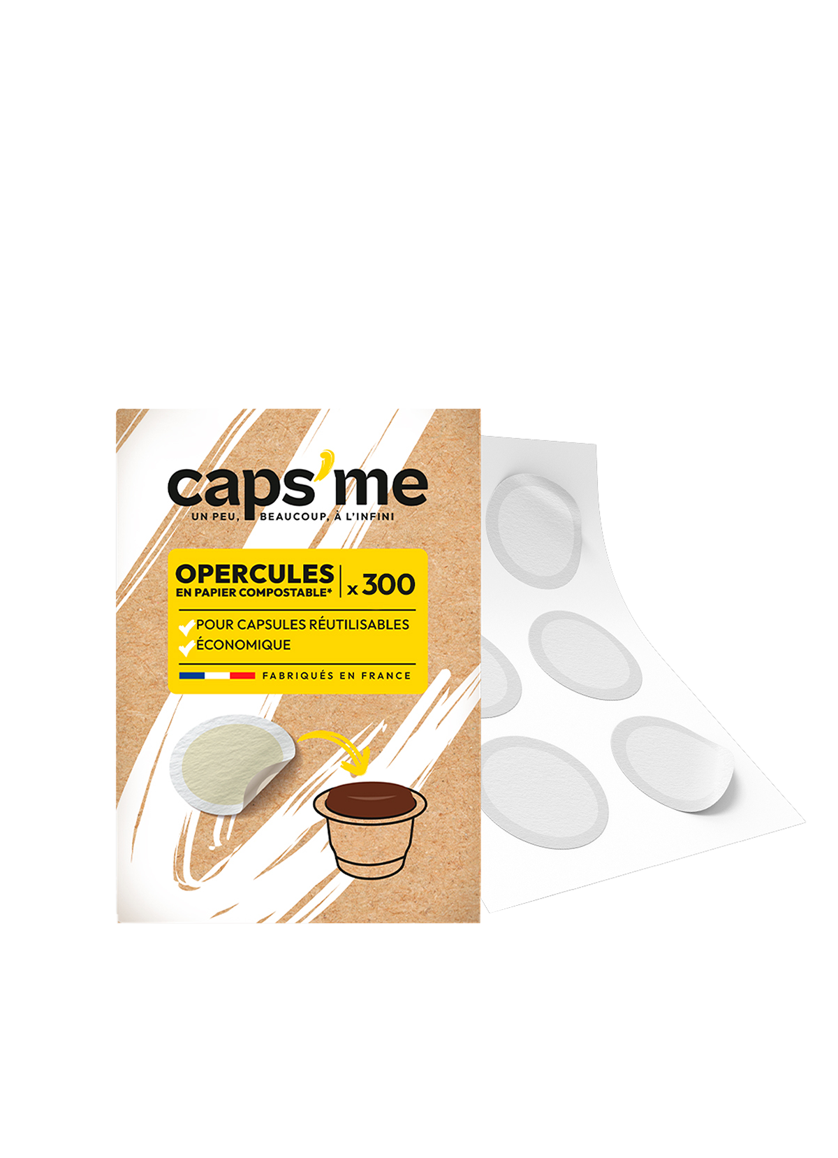 Compostable paper lids for reusable cups