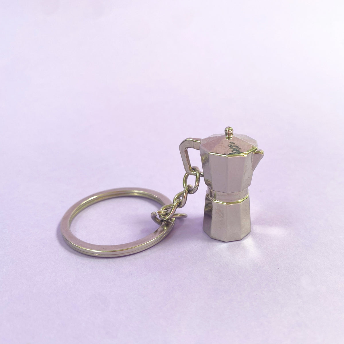 Moka Pot Keychain 